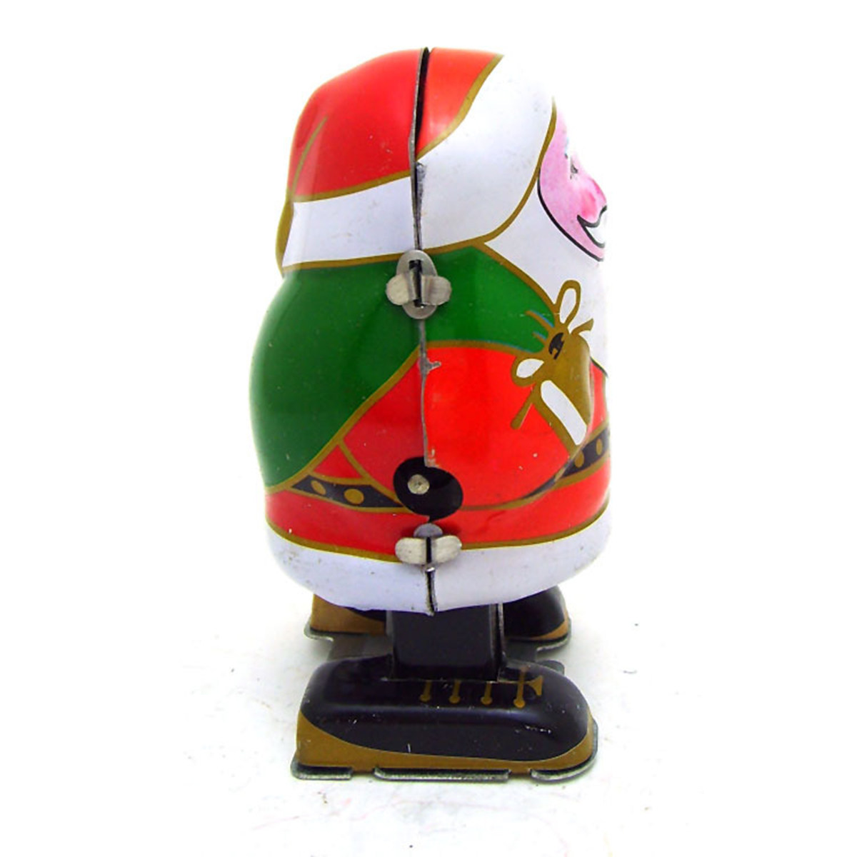 Home Security Robot - Exquisite Handmade Santa Claus Tin Robot