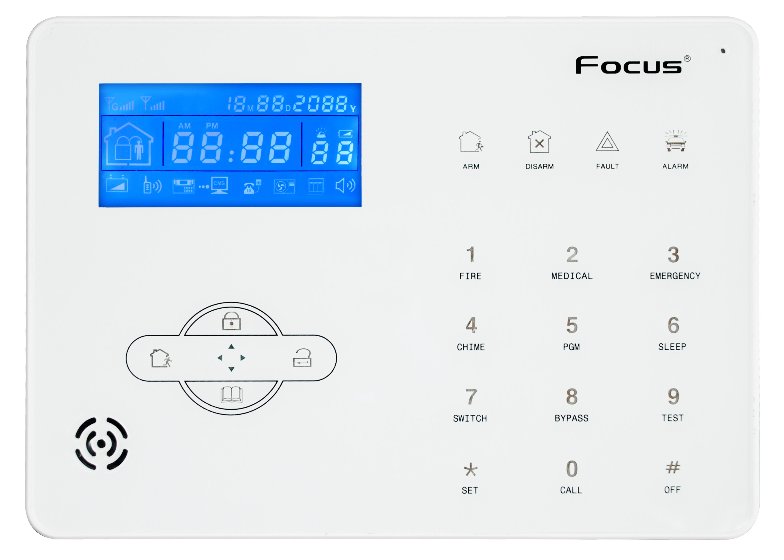 Focus ST-IIIB English Voice Du - Sim Gsm Alarm 评论和价格