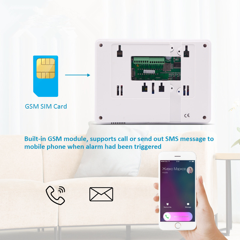 Focus ST-IIIB English Voice Du - Sim Gsm Alarm 评论和价格