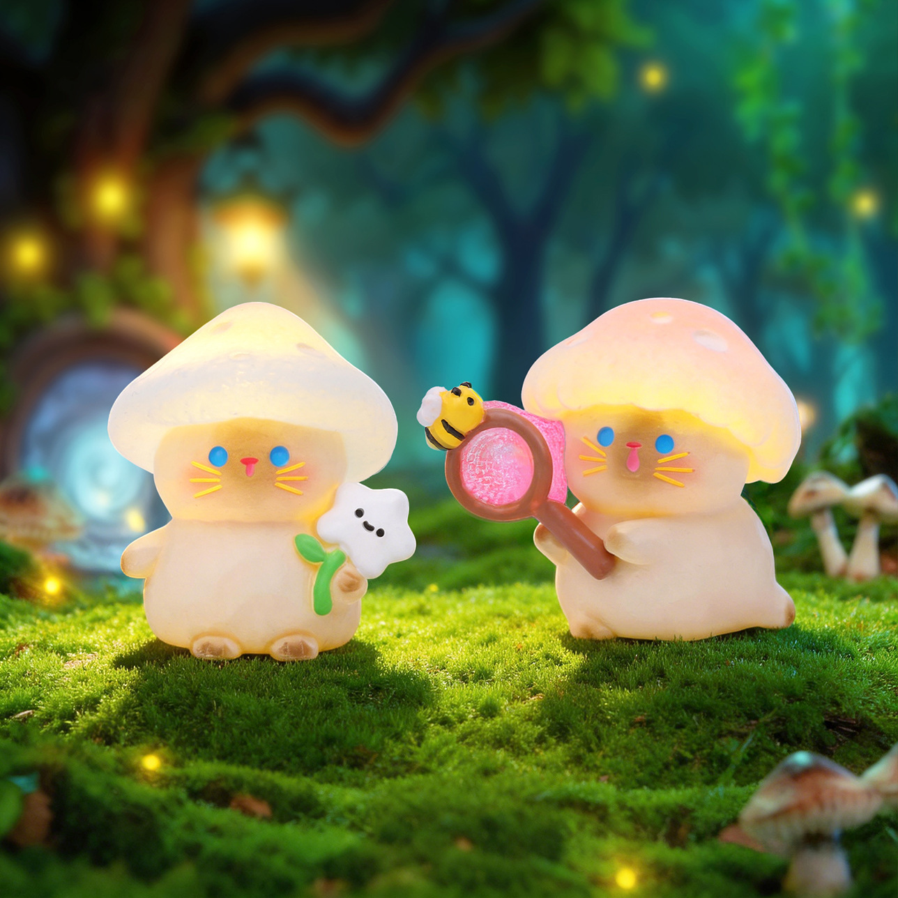 Blind Box Poison Mushroom Expl - Home Security Box 评论和价格