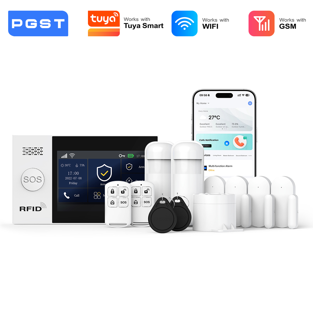 PGST 2G GSM WiFi Alarm System  - Sim Gsm Alarm 评论和价格