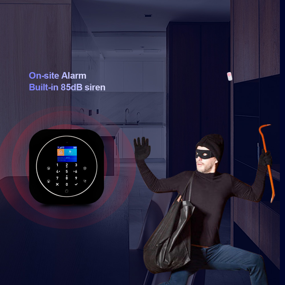 KERUI G12 Wireless Tuya Home A - Sim Gsm Alarm 评论和价格